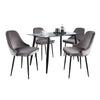 Clara-Marcel Dining Set - 5 Piece