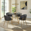 Canary-Claire Dining Set - 5 Piece