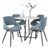 Cosmo-fabrico Dining Set - 5 Piece