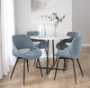 Cosmo-fabrico Dining Set - 5 Piece