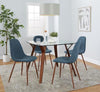Folia Square Pebble Dining Set - 5 Piece