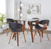 Folia-Symphony Square Dining Set - 5 Piece