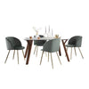 Folia-Fran Dining Set - 5 Piece
