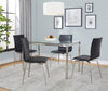 Fuji-mason Upholstered Swivel Dining Set - 5 Piece