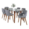 Folia Fabrico Dining Set - 7 Piece