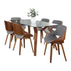 Folia Fabrizzi Dining Set - 7 Piece