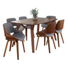 Folia Fabrizzi Dining Set - 7 Piece