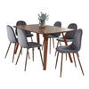 Folia Pebble Dining Set - 7 Piece