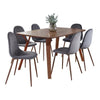 Folia Pebble Dining Set - 7 Piece