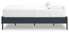 Simmenfort Full Platform Bed - Navy Blue (EB1528-112)
