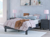 Simmenfort Full Platform Bed - Navy Blue (EB1528-112)