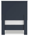 Simmenfort Twin Platform Bed - Navy Blue (EB1528B1)