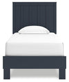 Simmenfort Twin Platform Bed - Navy Blue (EB1528B1)