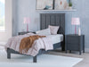 Simmenfort Twin Platform Bed - Navy Blue (EB1528B1)