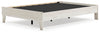 Socalle Full Platform Bed - Light Natural
