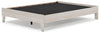 Socalle Queen Platform Bed - Light Natural
