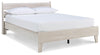 Socalle Queen Panel Platform Bed - Natural