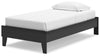 Socalle Twin Platform Bed - Black