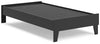 Socalle Twin Platform Bed - Black