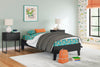 Socalle Twin Platform Bed - Black