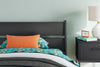 Socalle Twin Panel Platform Bed - Black