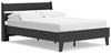 Socalle Full Panel Platform Bed - Black