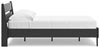Socalle Full Panel Platform Bed - Black