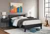 Socalle Full Panel Platform Bed - Black