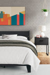 Socalle Full Panel Platform Bed - Black