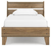 Deanlow Twin Platform Panel Bed