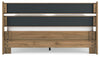 Deanlow Queen Platform Panel Bed