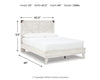 Shawburn Queen Crossbuck Panel Platform Bed