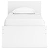 Onita Twin Panel Platform Bed - White