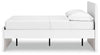Onita Full Panel Platform Bed - White