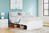 Onita Full Panel Platform Bed - White