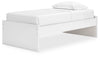 Onita Twin Platform Bed - White