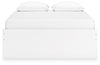 Onita Queen Platform Bed - White
