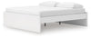 Onita King Platform Bed - White