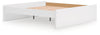 Onita King Platform Bed - White