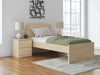Onita Twin Panel Headboard - Natural