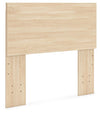 Onita Twin Panel Headboard - Natural