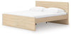 Onita Queen Panel Platform Bed - Natural