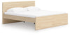 Onita Queen Panel Platform Bed - Natural