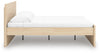 Onita Queen Panel Platform Bed - Natural