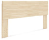Onita King Panel Headboard - Natural
