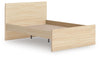 Onita Full Panel Platform Bed - Natural