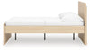 Onita Full Panel Platform Bed - Natural