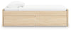 Onita Twin Platform Bed with 1 Side Storage - Natural