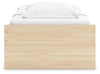Onita Twin Platform Bed - Natural