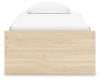 Onita Twin Platform Bed - Natural